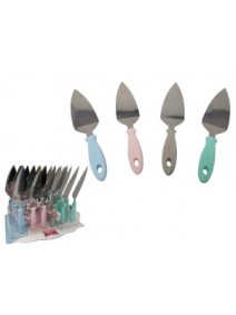 Espatula para servir 24x6cm aprox- plastico+ acero - 