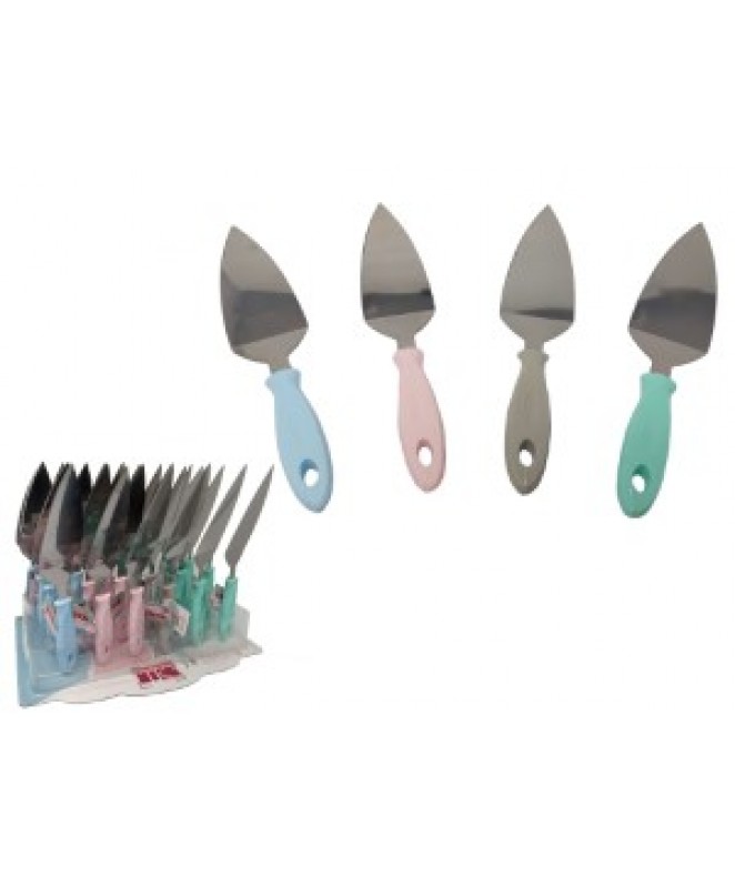 Espatula para servir 24x6cm aprox- plastico+ acero - 