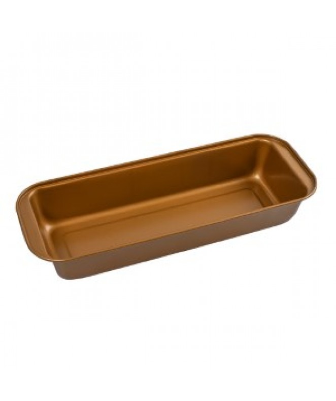 Budinera BRONCE antiadherente 35x12.5cm aprox - TEFLON DISCONTINUO