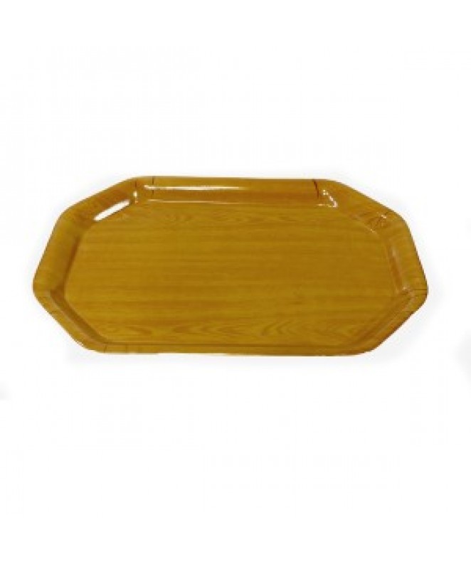 Bandeja hexag.  de apoyo - 45x30cm aprox - MELAMINA