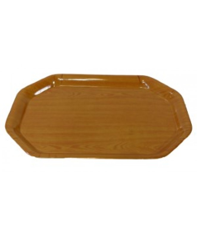 Bandeja hexag.  de apoyo - 50x33cm aprox - MELAMINA